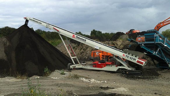 Tracked Conveyor Telestack 