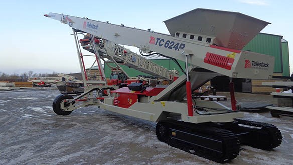 Factory Image of Tracked Conveyor 