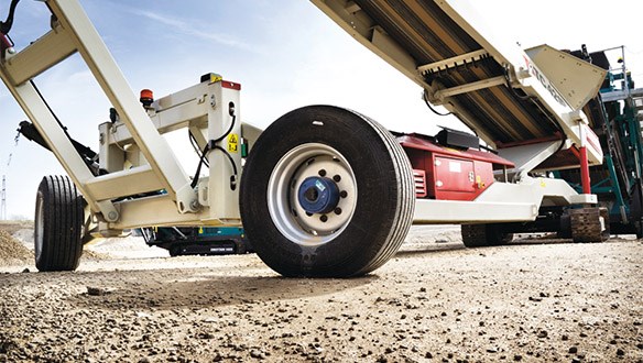 Tracked Conveyor Wheels 