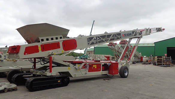 Tracked Conveyor Lattice Unit at Telestack 