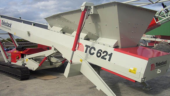 tracked conveyor telestack