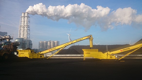 hopper feeder telestack 