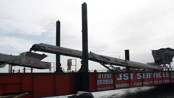 telestack on site 