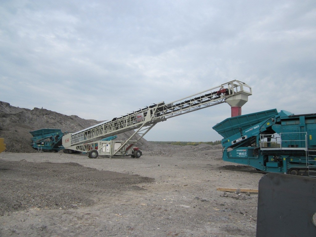 Radial Telescopic Link Conveyor