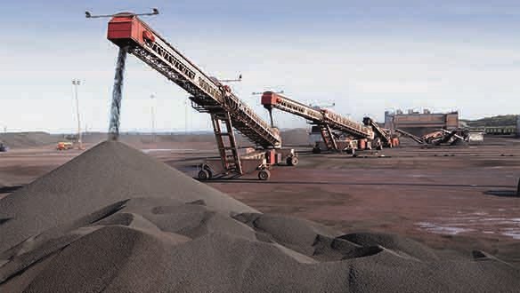 TB52 and hopper feeder stockpiling