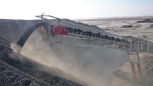 TS 850 stockpiling from TC621 & TU 815