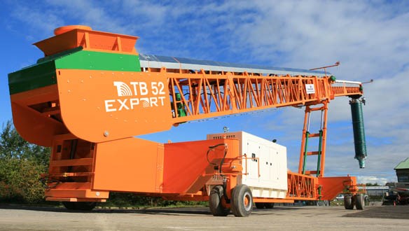 All Wheel Travel Shiploader