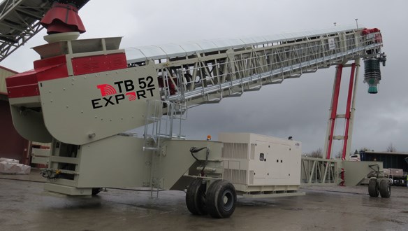 All Wheel Travel Shiploader