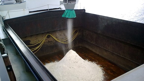 mobile truck unloader 